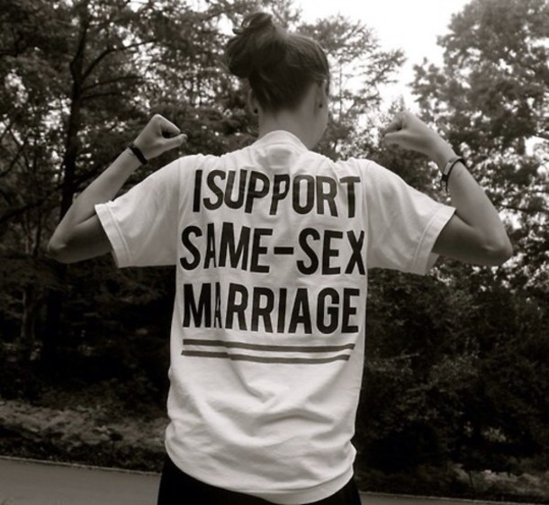 same sex marriage shirt
