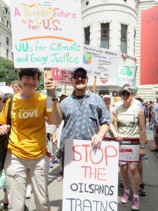 UUs at the Clean Energy March